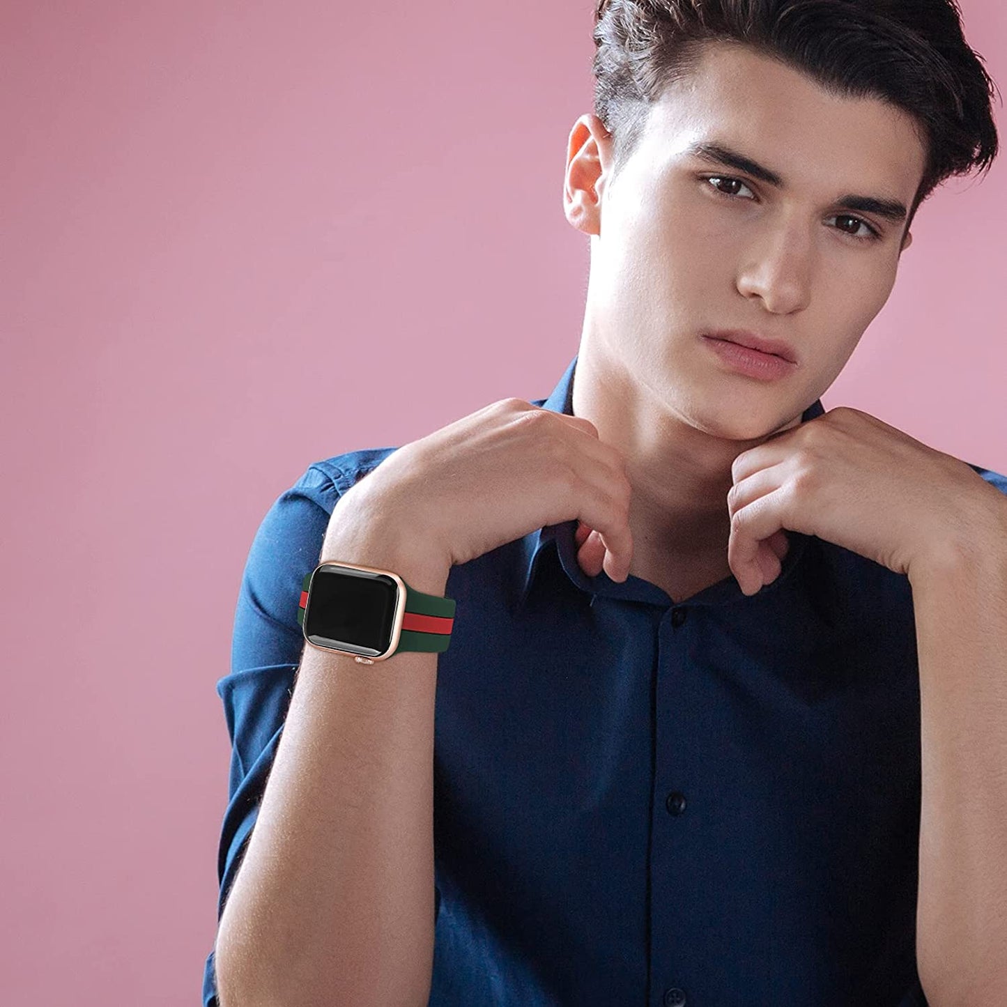 Luxury Apple Watch Band For Iwatch Series Ultra 8 7 6 5 SE 38mm 40mm 41mm 42mm 44mm 45mm 49mm