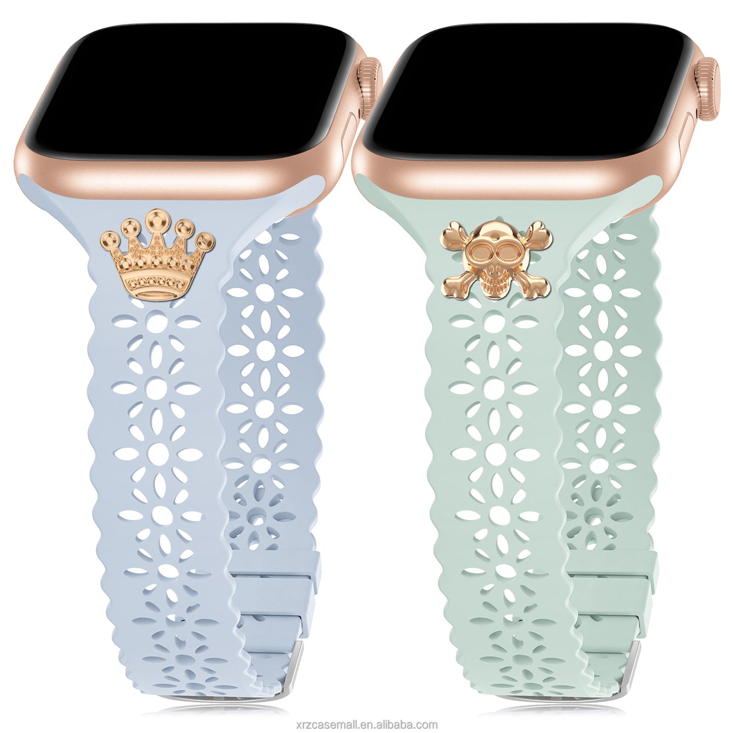 Customize Fashionable Apple Watch Band Compatible with Iwatch series Series 8 7 6 5 4 3 2 1 SE Ultra 38mm 40mm 41mm 42mm 44mm 45mm 49mm